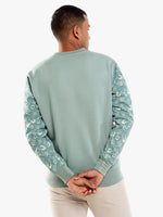 Load image into Gallery viewer, Unisex Printed Crewneck Sweatshirt – Mint Green
